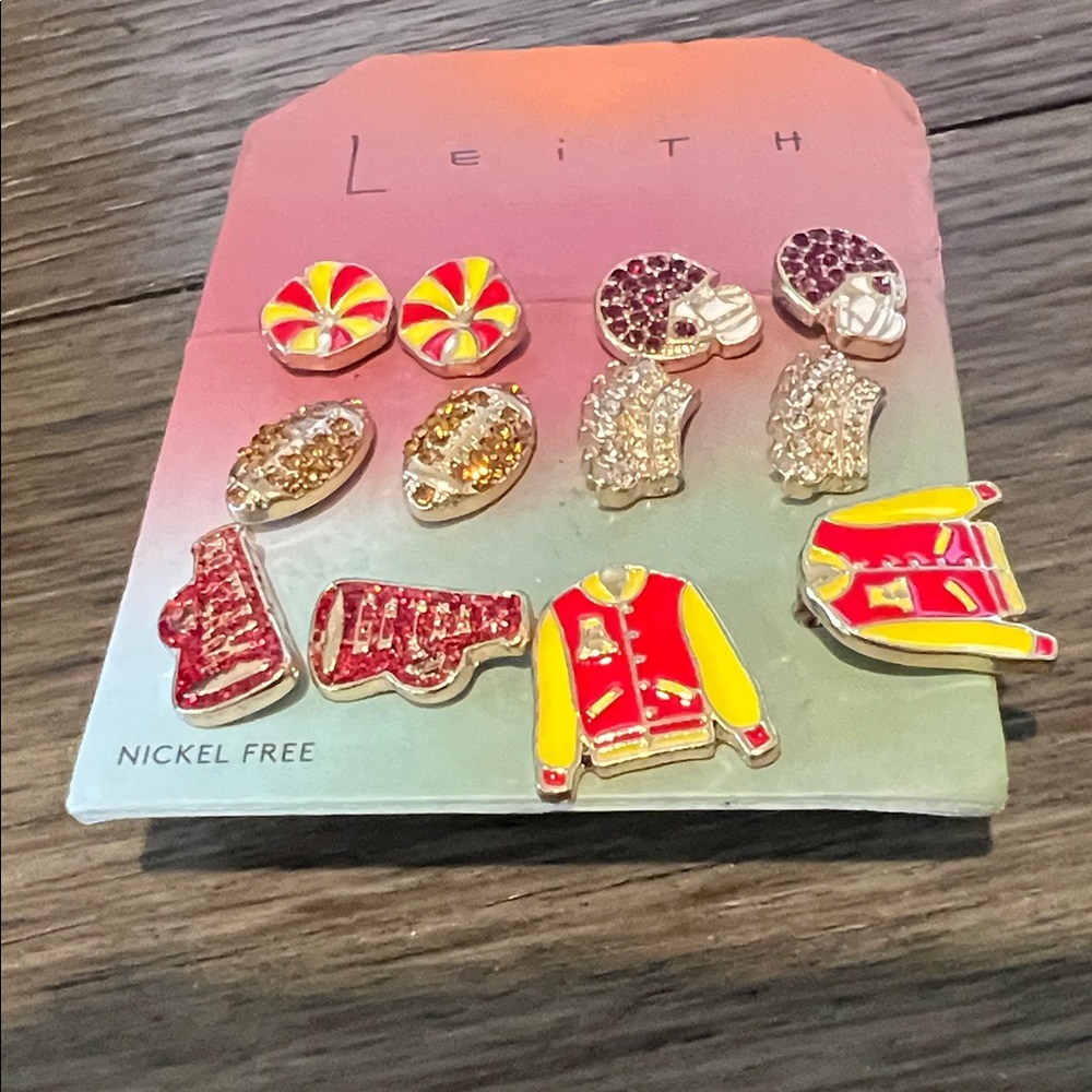 Cheerleader Leith Multicolor Earring Collection